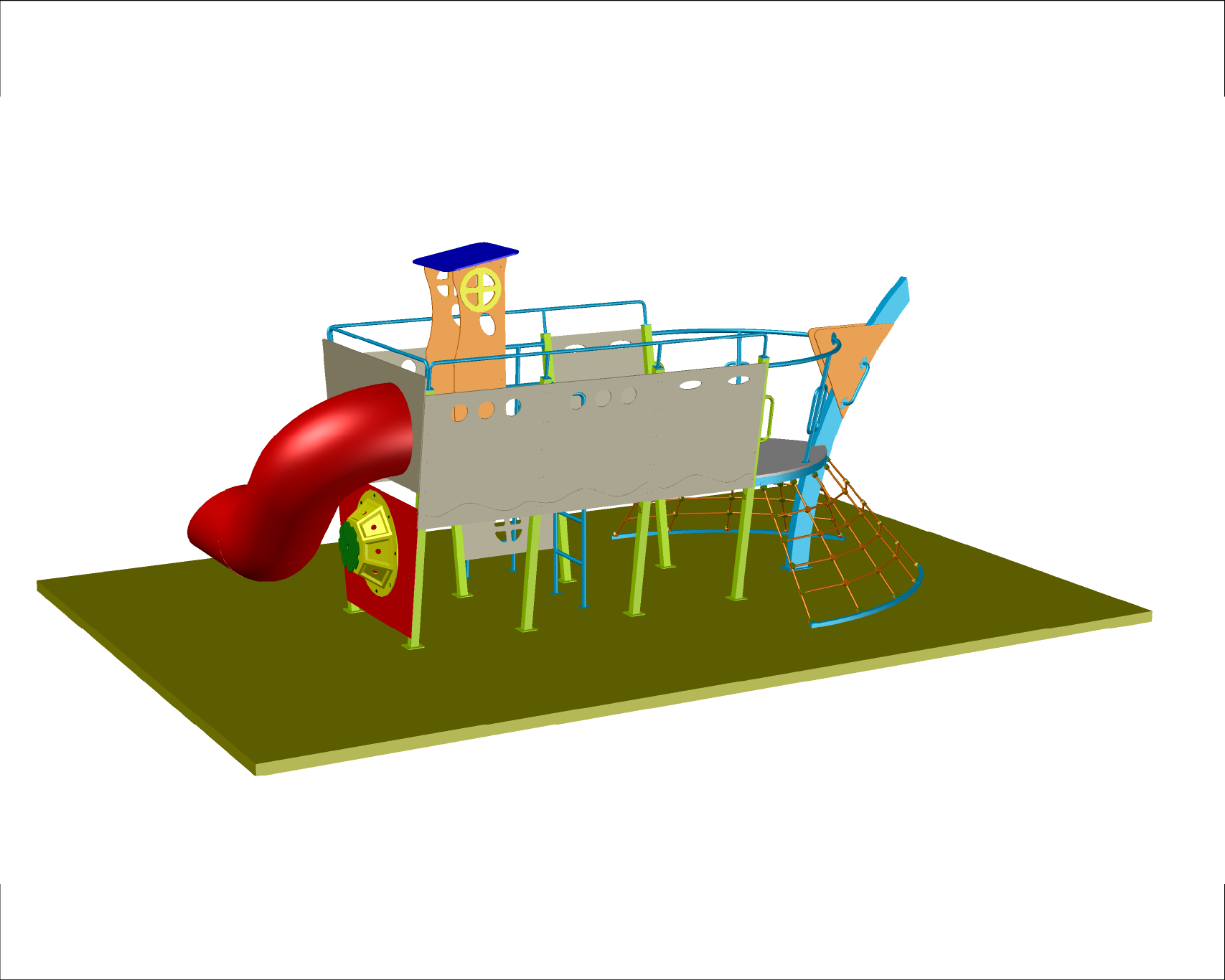 View 2 of SAP-TUG BOAT SERIES 004